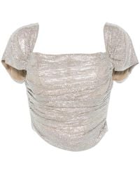 GIUSEPPE DI MORABITO - Crystal-Embellished Top - Lyst