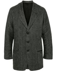 Yohji Yamamoto - W-Raglan Linen Blazer - Lyst