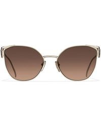 Prada - Cat-Eye Gradient Tinted Sunglasses - Lyst