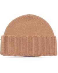 Drumohr - Ribbed-Knit Cashmere Beanie Hat - Lyst
