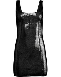 Fleur du Mal - Sequin Knit Mini Dress - Lyst