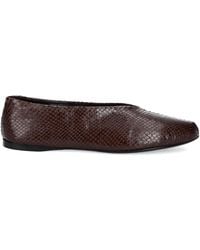 Proenza Schouler - Leather Ballerina Shoes - Lyst