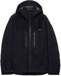 Prada - Cashmere-Blend Hooded Jacket - Lyst