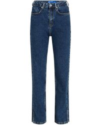 Karl Lagerfeld - High-rise Straight-leg Jeans - Lyst