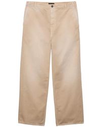 Prada - Gabardine Pants - Lyst