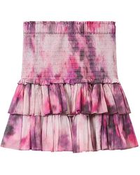 Isabel Marant - Marant Etoile Naomi Organic Cotton Skirt - Lyst