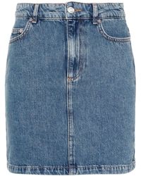 Moschino Jeans - Denim Mini Skirt - Lyst