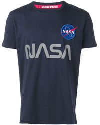 Alpha Industries - X Nasa Graphic T-shirt - Lyst
