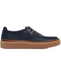 Clarks - Clarkwood Moc Lace-Up Derby Shoes - Lyst