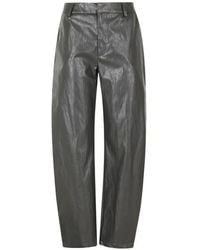 FEDERICA TOSI - Crinkled-Effect Trousers - Lyst