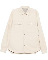Rick Owens - Buttoned Shirt Jacket - Lyst