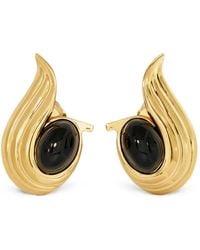 Ferragamo - Earrings With Gems - Lyst