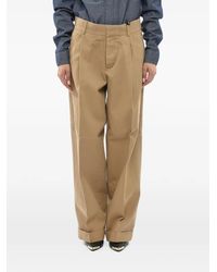 DSquared² - Pantalon Droit À Design Plissé - Lyst