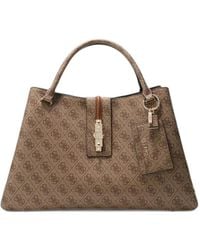 Guess - Yvonne Logo Tote Bag - Lyst