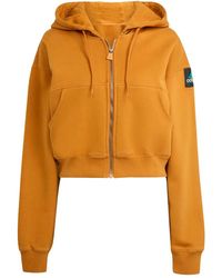 adidas - Zip-Up Logo-Patch Hoodie - Lyst