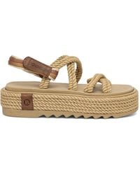 Bohonomad - Tahiti Rope-Detail Platform Espadrilles - Lyst