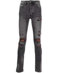 Ksubi - Ripped-Detail Skinny Jeans - Lyst