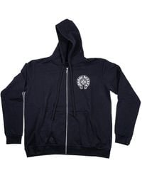 Chrome Hearts - Zip-Up Graphic Hoodie - Lyst