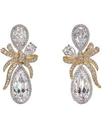 Anabela Chan - 18K And Rhodium Ruban Diamond Earrings - Lyst