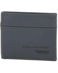 Piquadro - Portemonnaie mit Logo-Print - Lyst