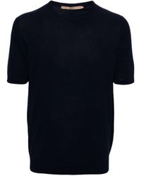 Nuur - Knitted Cotton T-shirt - Lyst