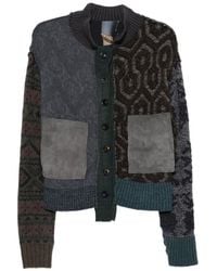 ESSENSI - Panarea Patchwork Cardigan - Lyst