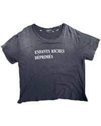 Enfants Riches Deprimes Logo T-Shirt in Purple for Men | Lyst