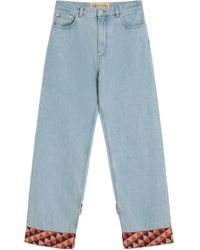 Valentino Garavani - Cotton Jeans - Lyst
