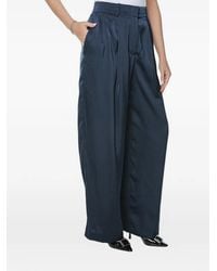 Michael Kors - Pantalon En Satin À Coupe Ample - Lyst