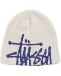 Stussy - Brushed Out Basic Beanie Hat - Lyst