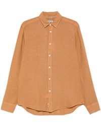 Canali - Camicia Con Bottoni - Lyst