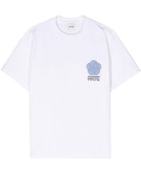 Arte' - T-Shirt mit Teo Circle Flower-Print - Lyst