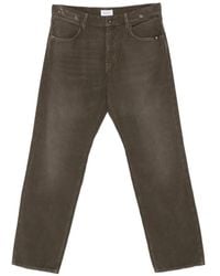 AMISH - James Faded Corduroy Straight Trousers - Lyst