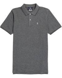 Psycho Bunny - Logan Logo-Embroidered Polo Shirt - Lyst