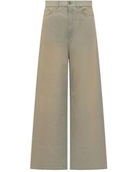 Stella McCartney - Wide-Leg High-Rise Trousers - Lyst