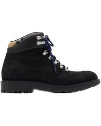 Burberry - Moor Suede Hiking Boots - Lyst
