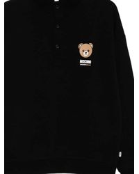 Moschino - Teddy-Print Sweatshirt - Lyst
