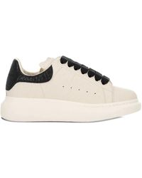 McQueen - オーバーサイズ レザースニーカー - Lyst