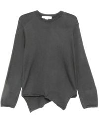Comme des Garçons - Asymmetric-Hem Sweater - Lyst