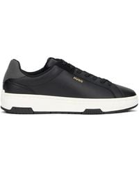 HUGO - Yarrow Logo-Detail Sneakers - Lyst