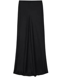Anine Bing - Bar Silk Maxi Skirt - Lyst