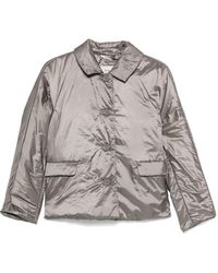 Max Mara - Plumífero Con Botones - Lyst