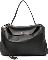 Balenciaga - Rodeo Schultertasche mit Klappverschluss - Lyst