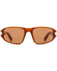 ZEGNA - Oval-Frame Sunglasses - Lyst