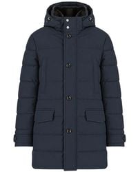 Moorer - Giacca Trapuntata Con Cappuccio - Lyst