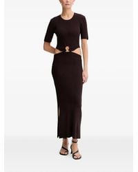 Sessun - Cut-Out Midi Dress - Lyst