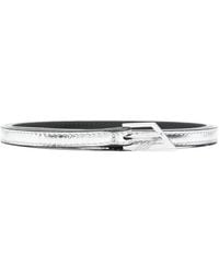 The Attico - Logo-Buckle Belt - Lyst