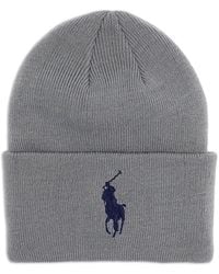 Polo Ralph Lauren - Big Pony Cuff Beanie Hat - Lyst
