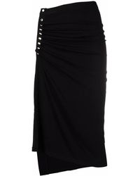 Rabanne - Asymmetrische Midi-Rok - Lyst