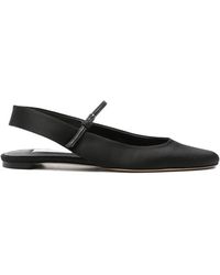 TOTEME - Slingback Satin Mary Janes - Lyst